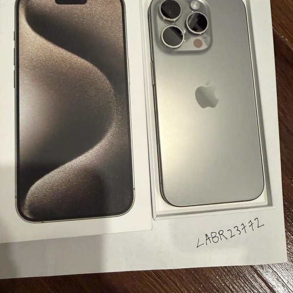 Apple iPhone 15 Pro - Unlocked, 512 GB, Natural, A2848