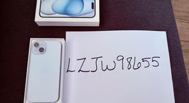 Mint
													Apple iPhone 15 - Unlocked, Blue, 128 GB, A2846, photo 2 of 10