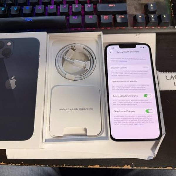 Apple iPhone 13 - Unlocked, 128 GB, Midnight, A2482