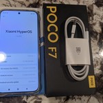 Mint Xiaomi POCO F7 - Unlocked Non-US, Silver, 256 GB