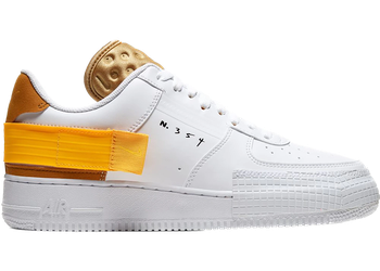 Nike Air Force 1 Type White Gold for sale