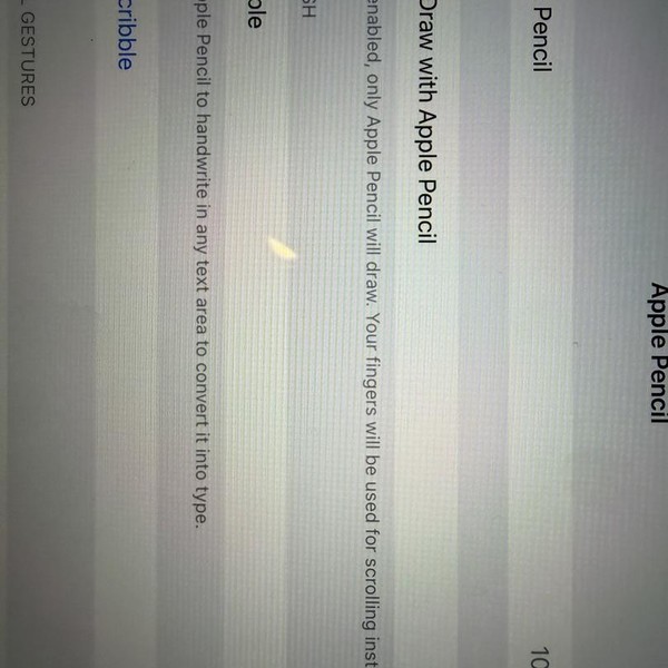 Apple Pencil 1st Gen