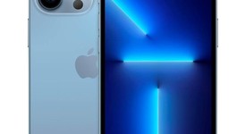 Mint
													Apple iPhone 13 Pro Max - Unlocked, Sierra Blue, 256 GB, A2484, photo 1 of 9