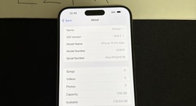 Good
													Apple iPhone 15 Pro Max - Unlocked, Natural, 256 GB, A2849, photo 1 of 13