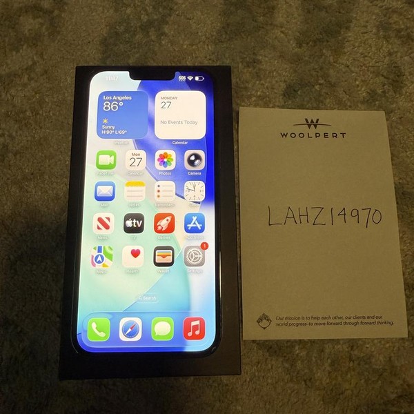 Apple iPhone 13 Pro Max - Unlocked, 128 GB, Sierra Blue, A2484