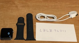 Fair
													Apple Watch Series 3 42mm - Unlocked, Gray, A1861, Aluminum, photo 1 of 5