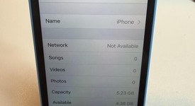 Good
													Apple iPhone 5C - Unlocked, Blue, 8 GB, A1532, GSM, photo 5 of 6