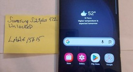 Good
													Samsung Galaxy S23 Plus - Unlocked Non-US, Black, 512 GB, 12 GB, SM-S916B/DS, photo 4 of 4