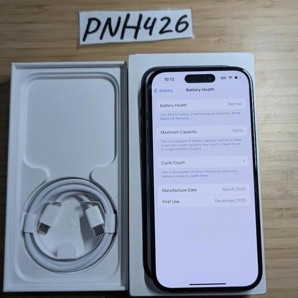 Apple iPhone 15 - Unlocked, 128 GB, Black, A2846