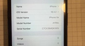 Fair
													Apple iPhone Xr - Unlocked, Black, 64 GB, A1984, photo 1 of 4