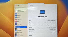 Good
													MacBook Pro 2018 (With Touch Bar) - 13" - I7, Silver, 512 GB, 8 GB, photo 1 of 10