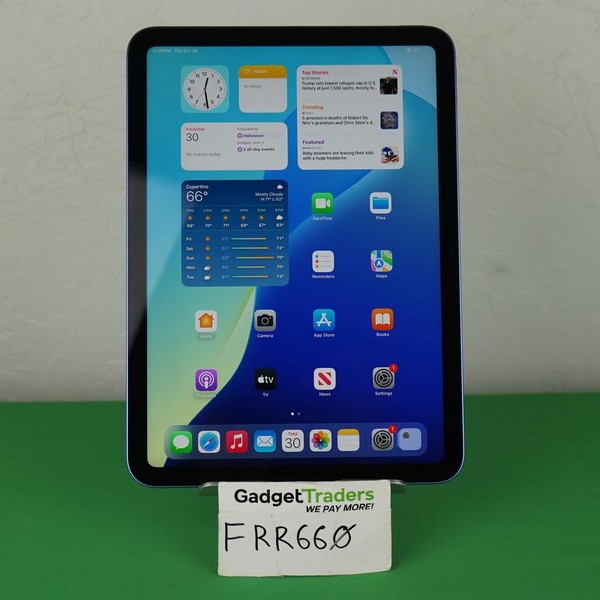 Apple iPad 10th Gen - Wi-Fi, 64 GB, Blue, A2696