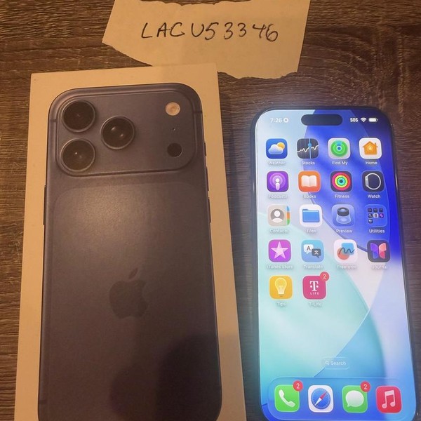 Apple iPhone 17 Pro - Unlocked, 256 GB, Deep Blue, A3256