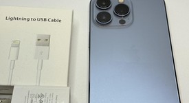 Good
													Apple iPhone 13 Pro - Unlocked, Sierra Blue, 512 GB, A2483, photo 4 of 5