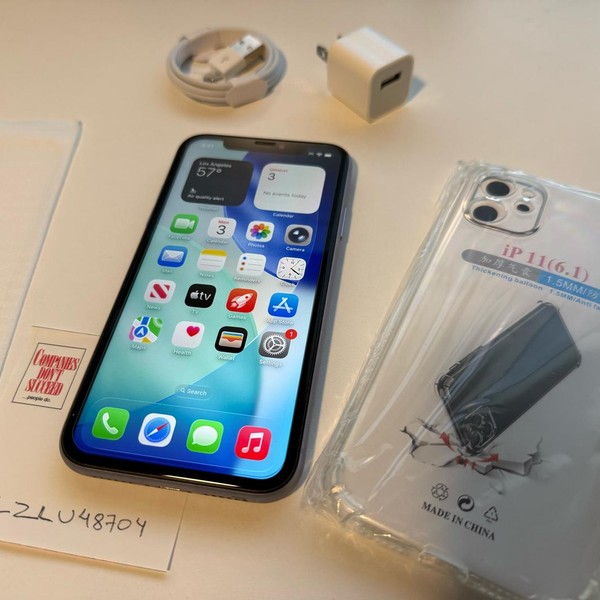Apple iPhone 11 - Unlocked, 64 GB, Purple, A2111