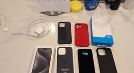 Mint
													Apple iPhone 15 Pro Max - Unlocked, Black, 256 GB, A2849, photo 1 of 8