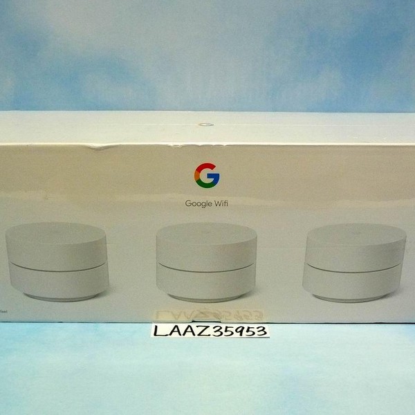 Google WiFi Router - White, 3-Pack