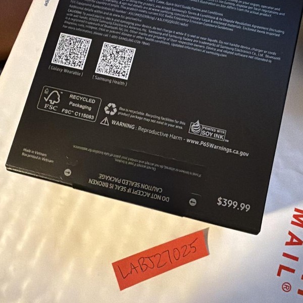 Samsung Galaxy Ring - Black, Size 13