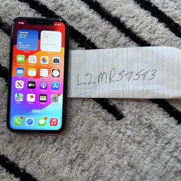 Apple iPhone 11 - Unlocked, 64 GB, Black, A2111