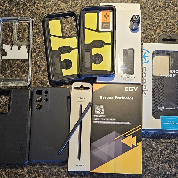 Samsung Galaxy S21 Ultra 5G - Verizon, 256 GB, Black, 12 GB, SM-G998U