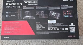 Used
													Asus Radeon RX 6700 XT - TUF-RX6700XT-O12G-GAMING, TUF Gaming OC, photo 2 of 7