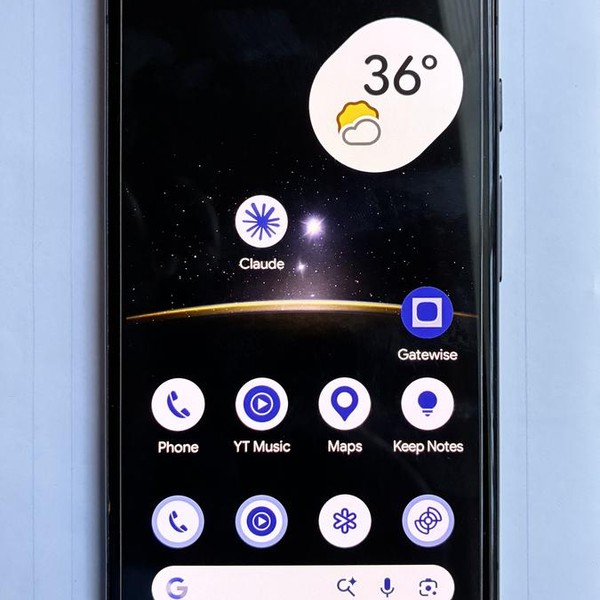 Google Pixel 8a - T-Mobile, 128 GB, Obsidian, 8 GB, GKV4X, Sub-6 5G