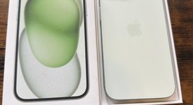 Good
													Apple iPhone 15 - Unlocked, Green, 128 GB, A2846, photo 4 of 10