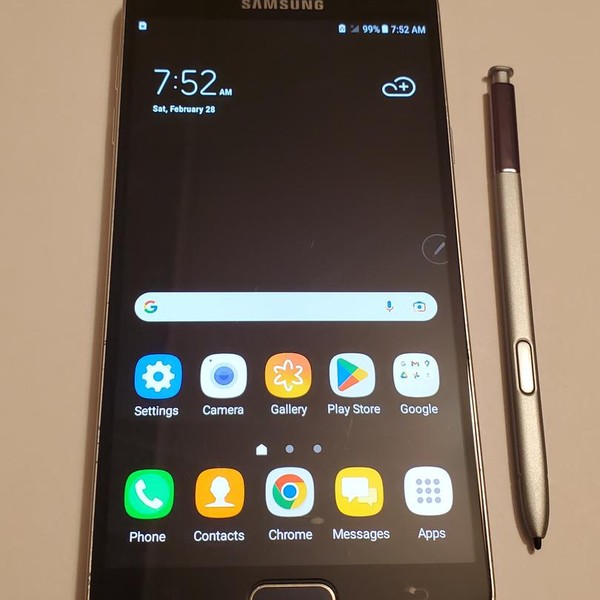Samsung Galaxy Note 5 - Unlocked, 32 GB, Blue, SM-N9200