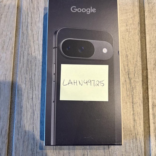Google Pixel 9 - Verizon, 128 GB, Obsidian, 12 GB, G2YBB