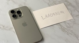 Good
													Apple iPhone 15 Pro - Unlocked, Natural, 256 GB, A2848, photo 1 of 8