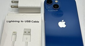 Good
													Apple iPhone 13 Mini - Unlocked Non-US, Blue, 256 GB, A2628, photo 2 of 6