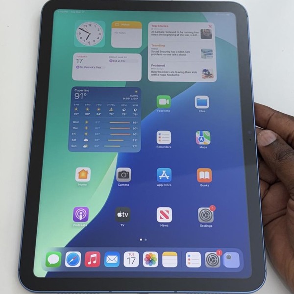 Apple iPad 10th Gen - Unlocked, 64 GB, Blue, A2757