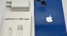 Good
													Apple iPhone 13 - Unlocked, Blue, 128 GB, A2482, photo 2 of 6