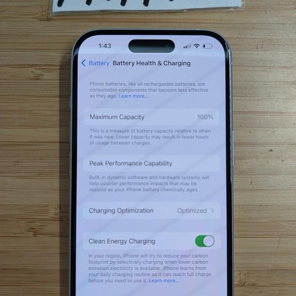 Apple iPhone 15 - Unlocked, 128 GB, Blue, A2846