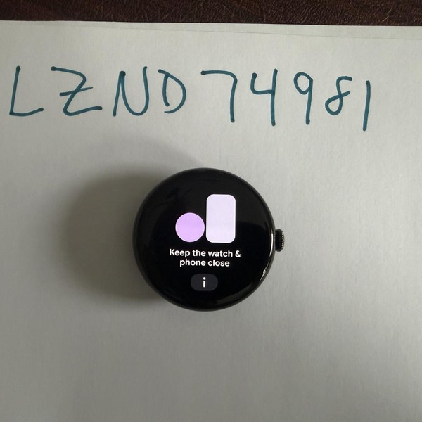 Google Pixel Watch 3 - Wi-Fi, Black, 45mm, Wi-Fi