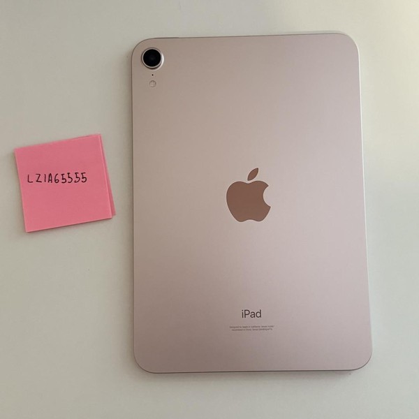 Apple iPad Mini (6th Gen) - Wi-Fi, 64 GB, Pink, A2567
