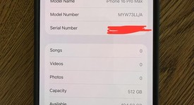 Good
													Apple iPhone 16 Pro Max - Unlocked, Black, 512 GB, A3084, photo 2 of 10