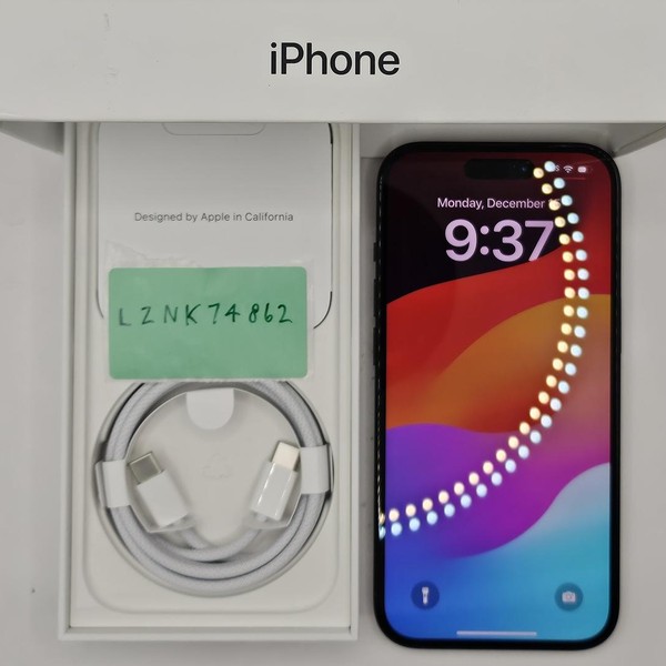 Apple iPhone 15 - Unlocked, 128 GB, Black, A2846