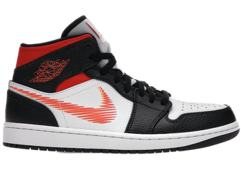 Jordan 1 Mid Zig Zag Swoosh for sale