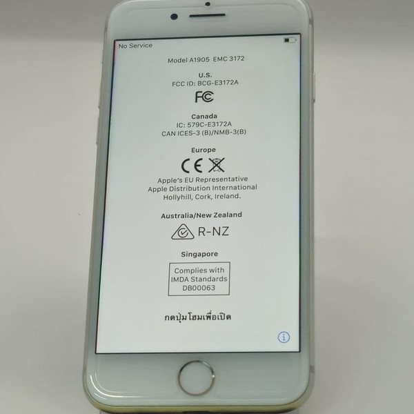 Apple iPhone 8 - Unlocked, 64 GB, Silver, A1905, GSM