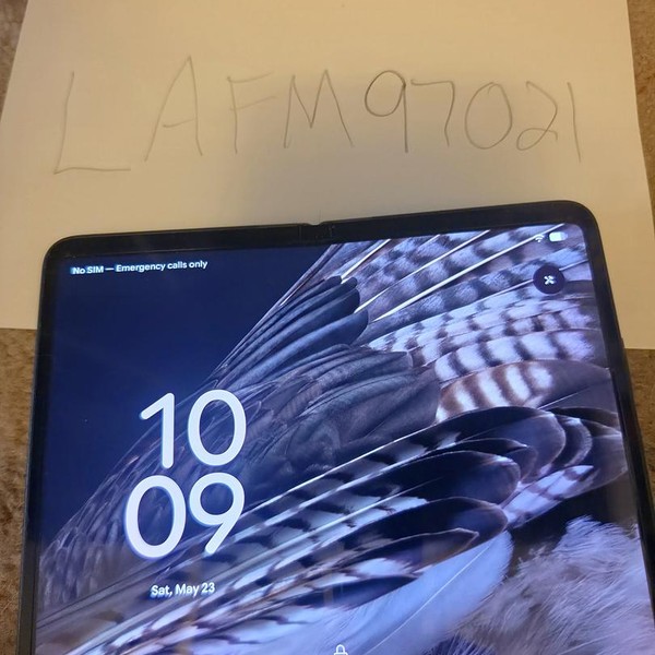 Google Pixel Fold - AT&T, 256 GB, Obsidian, 12 GB, G9FPL