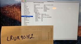 Good
													MacBook Pro 2015 (Retina) - 13" - Silver, 256 GB, 8 GB, photo 4 of 9