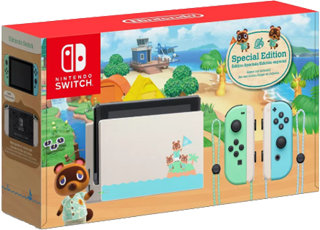 Nintendo Switch - 32 GB, Animal Crossing: New Horizons