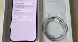 Mint
													Apple iPhone 15 Pro - Unlocked, White, 128 GB, A2848, photo 1 of 12