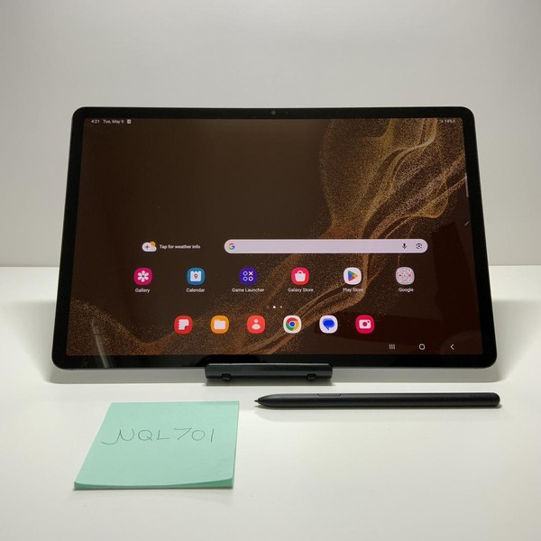 Samsung Galaxy Tab S8 Plus - Verizon, Graphite, 128 GB, 8 GB, SM-X808U, 5G