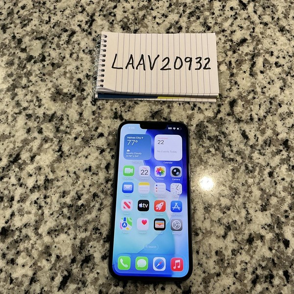 Apple iPhone 13 - Unlocked, Midnight, 128 GB, A2482
