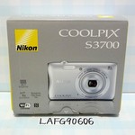 New Nikon COOLPIX S3700 - Silver