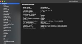 Good
													MacBook Pro 2019 - 16" - I9, Gray, 2 TB, 32 GB, photo 5 of 14