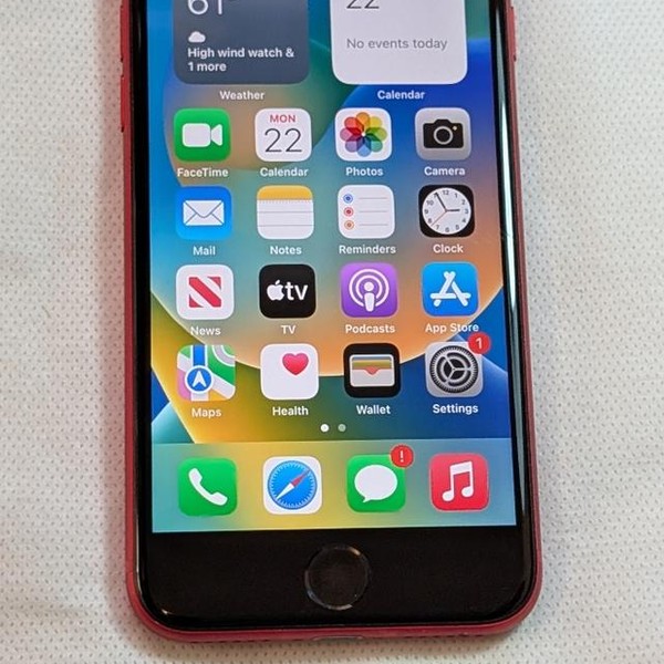 Apple iPhone 8 - Unlocked, 64 GB, Red, A1905, GSM