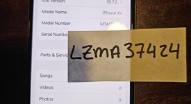 Good
													Apple iPhone Xs - Unlocked, Silver, 64 GB, A1920, photo 4 of 8